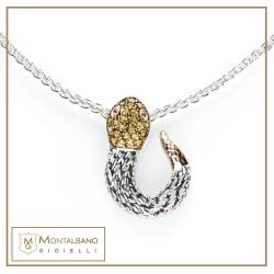 collana Medievale serpente cerchietti